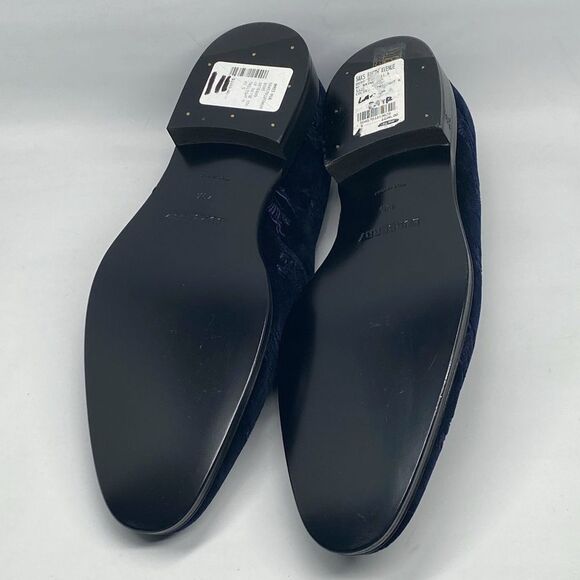 Burberry Wayne Velvet Loafer size 43.5/us size 10.5